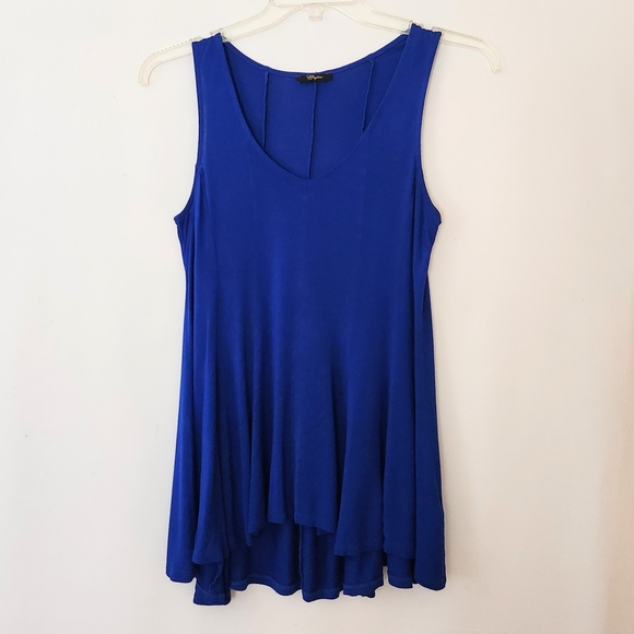 Cupio Royal Blur Sleeveless Tank womens size XS - Picture 1 of 16
